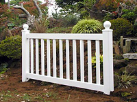 バイナルフェンスの施工方法/清掃〜完成